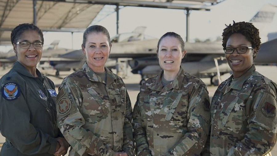 Instead of simply saying "Happy Veterans Day," some military members take a different tack this year. Members of the five branches say the various things said in reply all year long when the public says "thank you for your service."

Video by Master Sgt. Carl Clegg